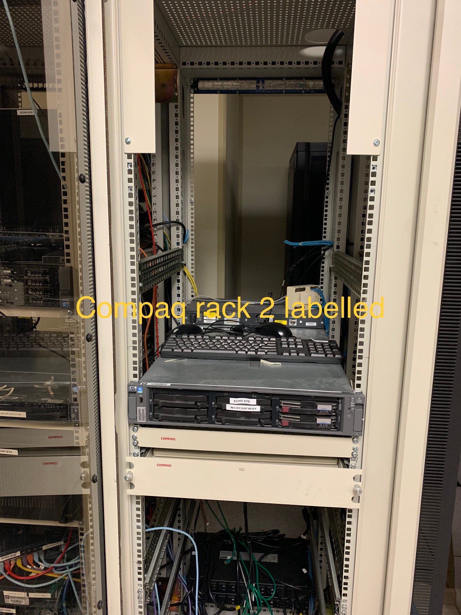 System and IT equipment relocations